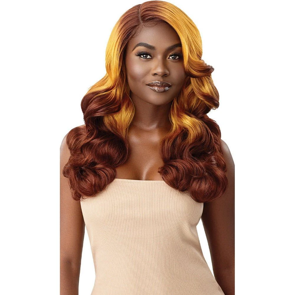 Outre Color Bomb Synthetic HD Lace Wig - Kayleen 4 Outre Color Bomb Synthetic HD Lace Wig - Kayleen - Image 2