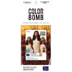 Outre Color Bomb Synthetic HD Lace Wig - Kayleen 24 Outre Color Bomb Synthetic HD Lace Wig - Kayleen -Beauty Exchanges outre color bomb synthetic hd lace wig kayleen 734105