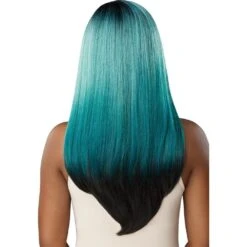 Outre Color Bomb Synthetic Lace Front Wig - Celina -Beauty Exchanges outre color bomb synthetic lace front wig celina 511169