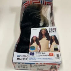 Outre Colorbomb Synthetic HD Lace Front Wig - Crismina 26 Outre Colorbomb Synthetic HD Lace Front Wig - Crismina -Beauty Exchanges outre colorbob synthetic hd lace front wig crismina 184124