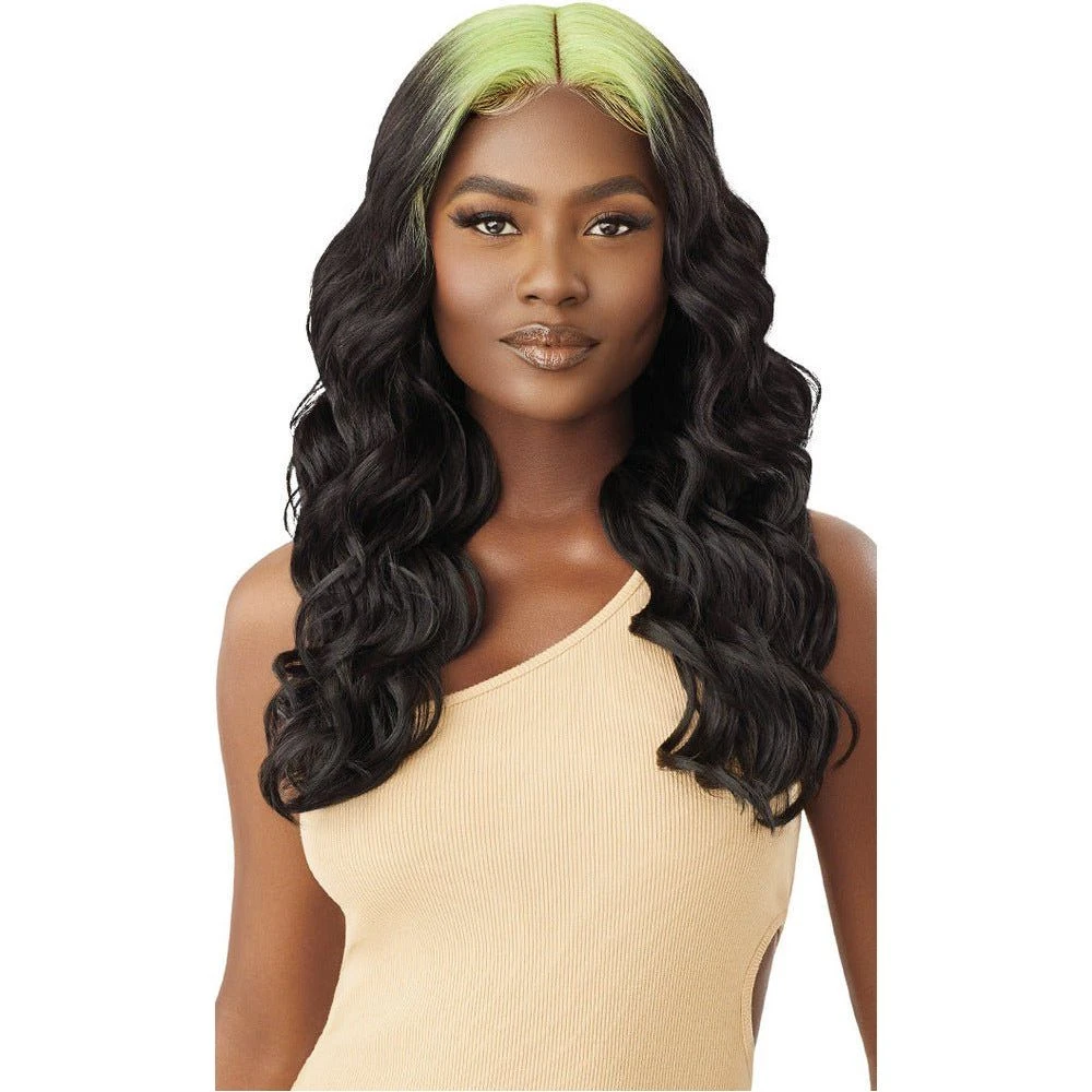 Outre Colorbomb Synthetic HD Lace Front Wig - Crismina 3 Outre Colorbomb Synthetic HD Lace Front Wig - Crismina