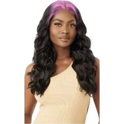 Outre Colorbomb Synthetic HD Lace Front Wig - Crismina 24 Outre Colorbomb Synthetic HD Lace Front Wig - Crismina -Beauty Exchanges outre colorbob synthetic hd lace front wig crismina 368995