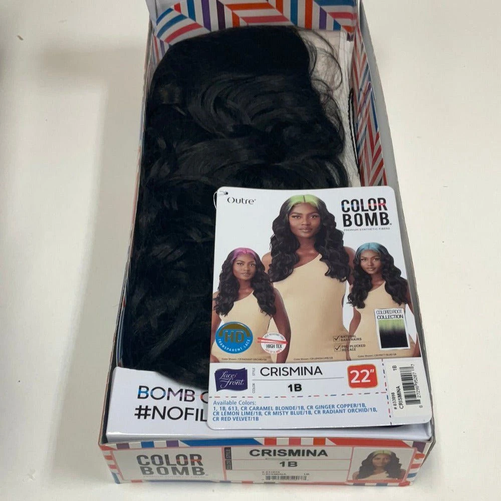 Outre Colorbomb Synthetic HD Lace Front Wig - Crismina 13 Outre Colorbomb Synthetic HD Lace Front Wig - Crismina - Image 11