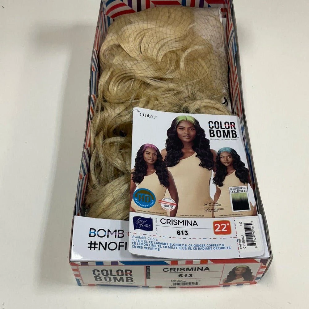 Outre Colorbomb Synthetic HD Lace Front Wig - Crismina 12 Outre Colorbomb Synthetic HD Lace Front Wig - Crismina - Image 10