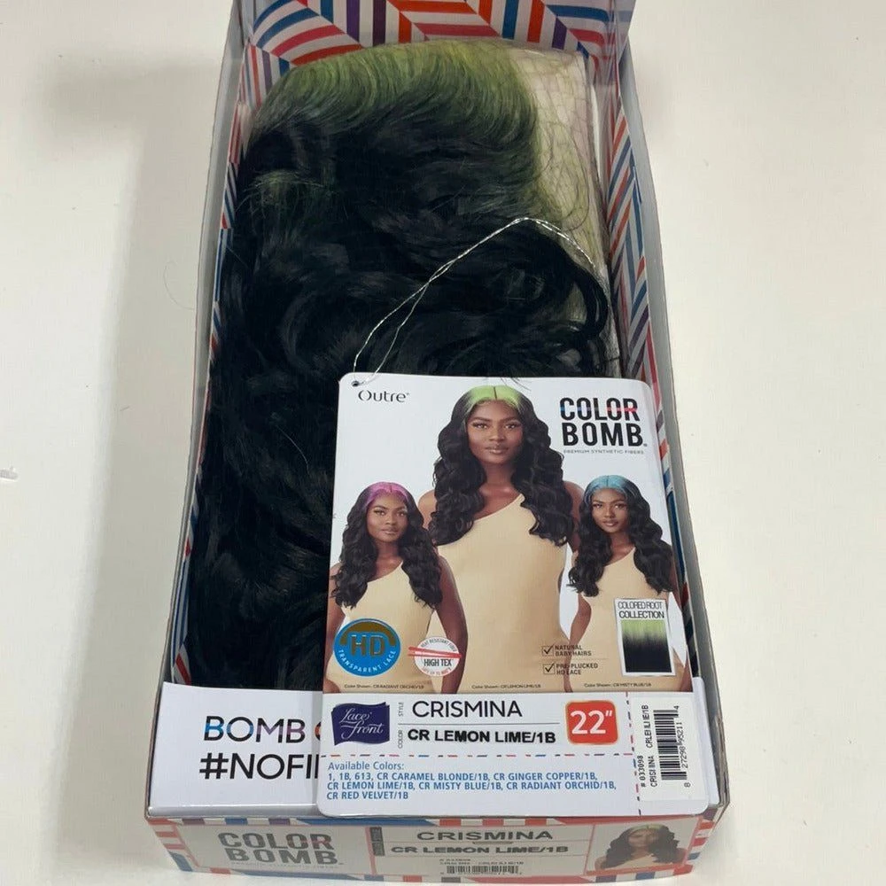 Outre Colorbomb Synthetic HD Lace Front Wig - Crismina 17 Outre Colorbomb Synthetic HD Lace Front Wig - Crismina - Image 15