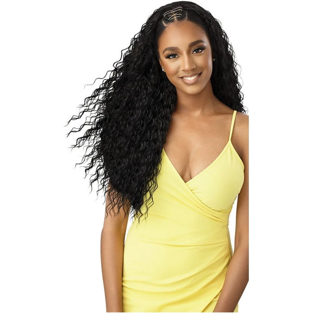 Outre Converti-Cap Synthetcic Half Wig - Kissed By Mist 3 Outre Converti-Cap Synthetcic Half Wig - Kissed By Mist