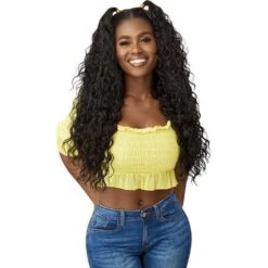 Outre Converti-Cap Synthetic Half Wig - Wet & Wavy Beach Beauty -Beauty Exchanges outre converti cap synthetic half wig wet wavy beach beauty 983793