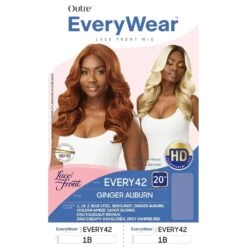 Outre Everywear Synthetic HD Lace Front Wig - Every 42 -Beauty Exchanges outre everywear synthetic hd lace front wig every 42 379498