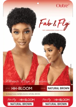 Outre Fab & Fly 100% Unprocessed Human Hair Full Wig - HH Bloom -Beauty Exchanges outre fab fly 100 unprocessed human hair full wig hh bloom 7135288