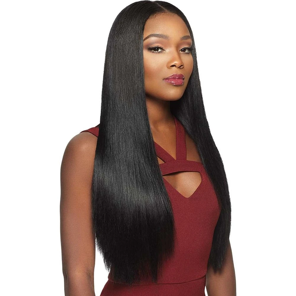 Outre GEM Yaki 100% Human Hair Weave 4 Outre GEM Yaki 100% Human Hair Weave - Image 2