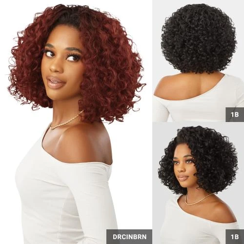 Outre Half Wig Quick Weave - Robbie 4 Outre Half Wig Quick Weave - Robbie - Image 2