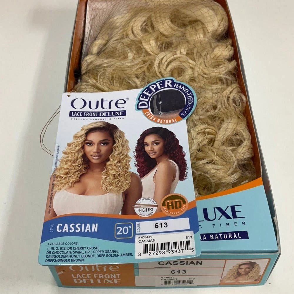 Outre Lace Front Deluxe Synthetic HD Lace Front Wig - Cassian 13 Outre Lace Front Deluxe Synthetic HD Lace Front Wig - Cassian - Image 11