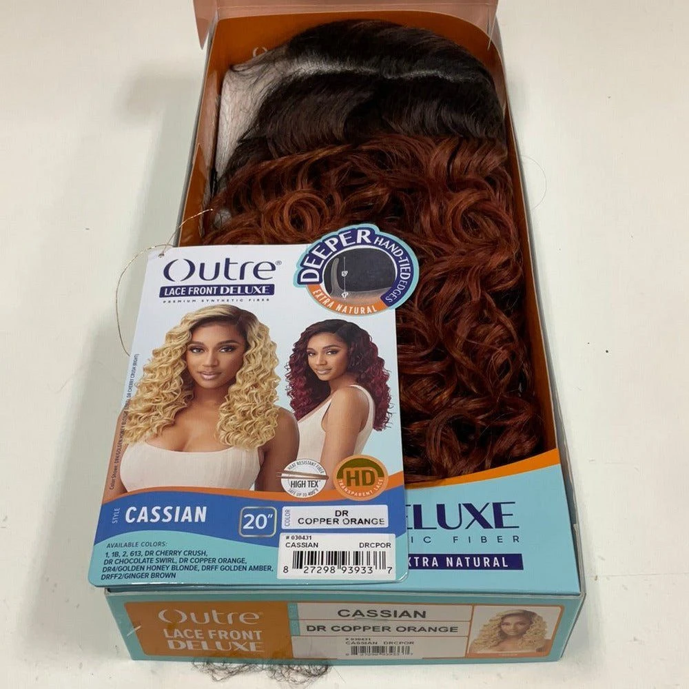 Outre Lace Front Deluxe Synthetic HD Lace Front Wig - Cassian 17 Outre Lace Front Deluxe Synthetic HD Lace Front Wig - Cassian - Image 15