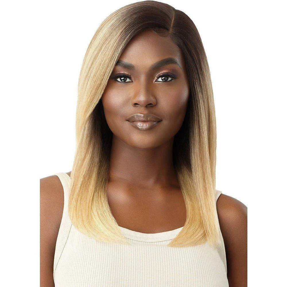 Outre Lace Front HD Synthetic Lace Front Wig - Natural Yaki 18" 3 Outre Lace Front HD Synthetic Lace Front Wig - Natural Yaki 18"