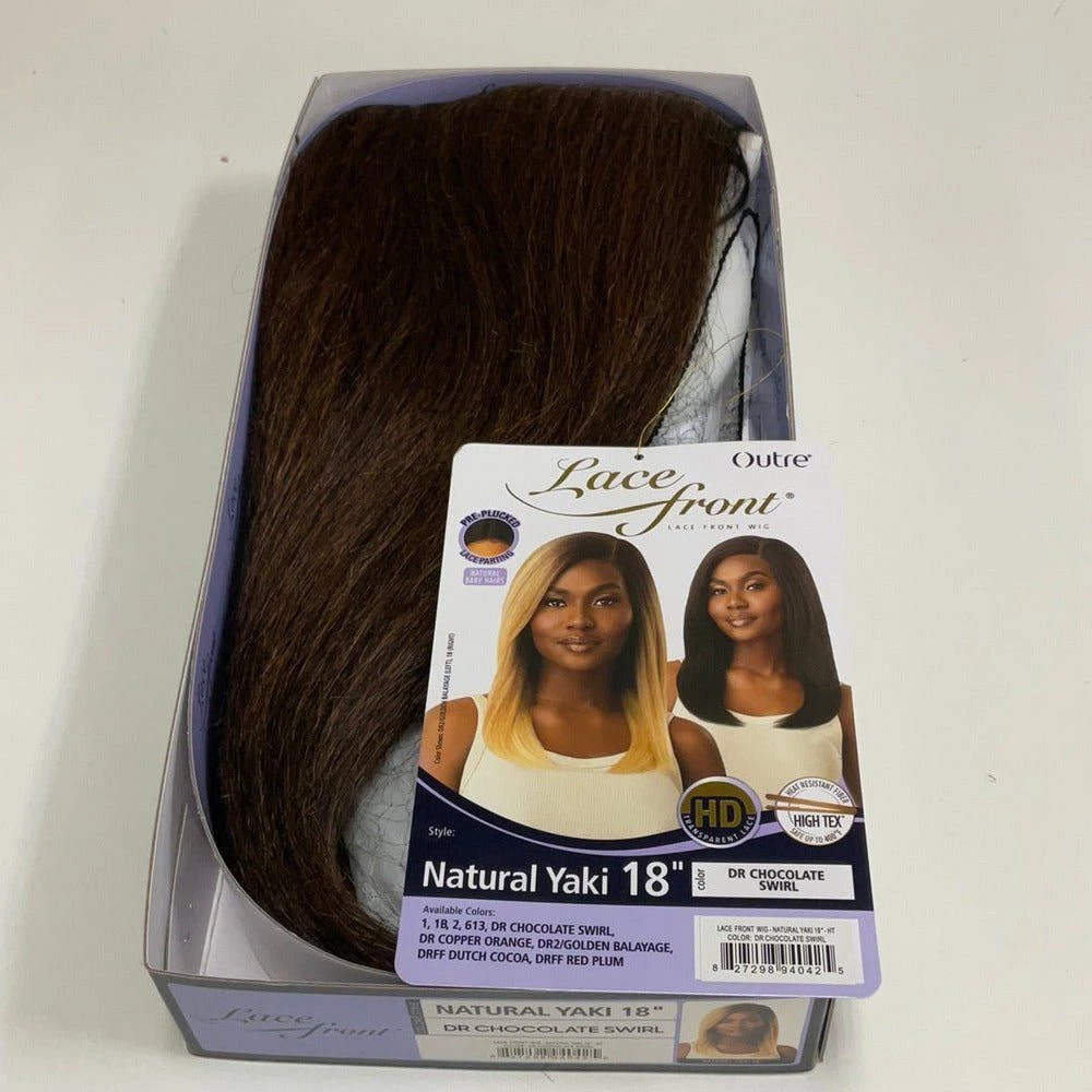 Outre Lace Front HD Synthetic Lace Front Wig - Natural Yaki 18" 14 Outre Lace Front HD Synthetic Lace Front Wig - Natural Yaki 18" - Image 12