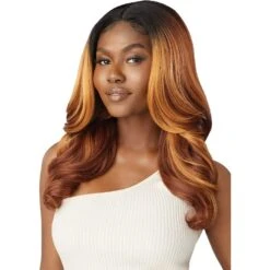 Outre Lace Front Synthetic HD Lace Front Wig - Arden -Beauty Exchanges outre lace front synthetic hd lace front wig arden 465120
