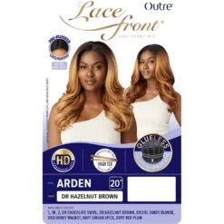 Outre Lace Front Synthetic HD Lace Front Wig - Arden -Beauty Exchanges outre lace front synthetic hd lace front wig arden 855173