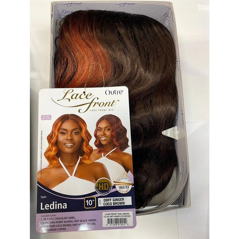 Outre Lace Front Synthetic HD Lace Front Wig - Ledina 14 Outre Lace Front Synthetic HD Lace Front Wig - Ledina - Image 12
