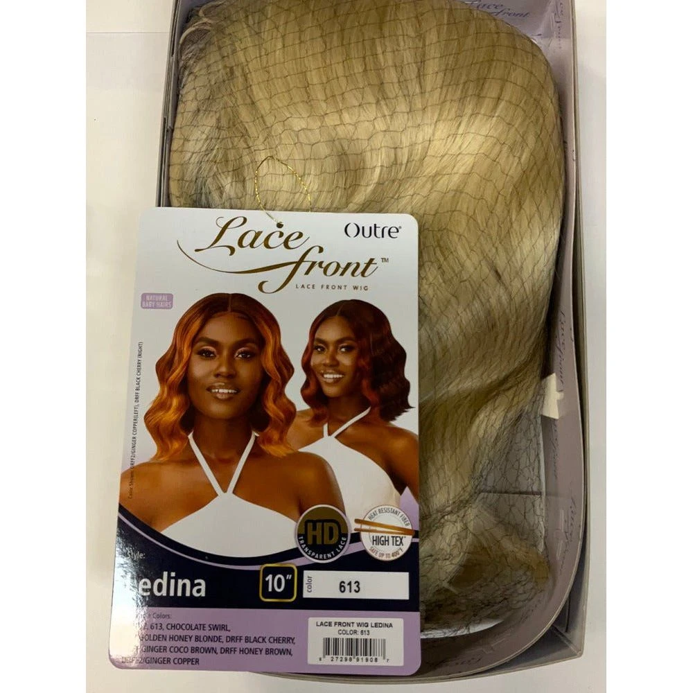 Outre Lace Front Synthetic HD Lace Front Wig - Ledina 9 Outre Lace Front Synthetic HD Lace Front Wig - Ledina - Image 7