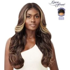 Outre Lace Front Synthetic HD Lace Front Wig - Nienna -Beauty Exchanges outre lace front synthetic hd lace front wig nienna 819178