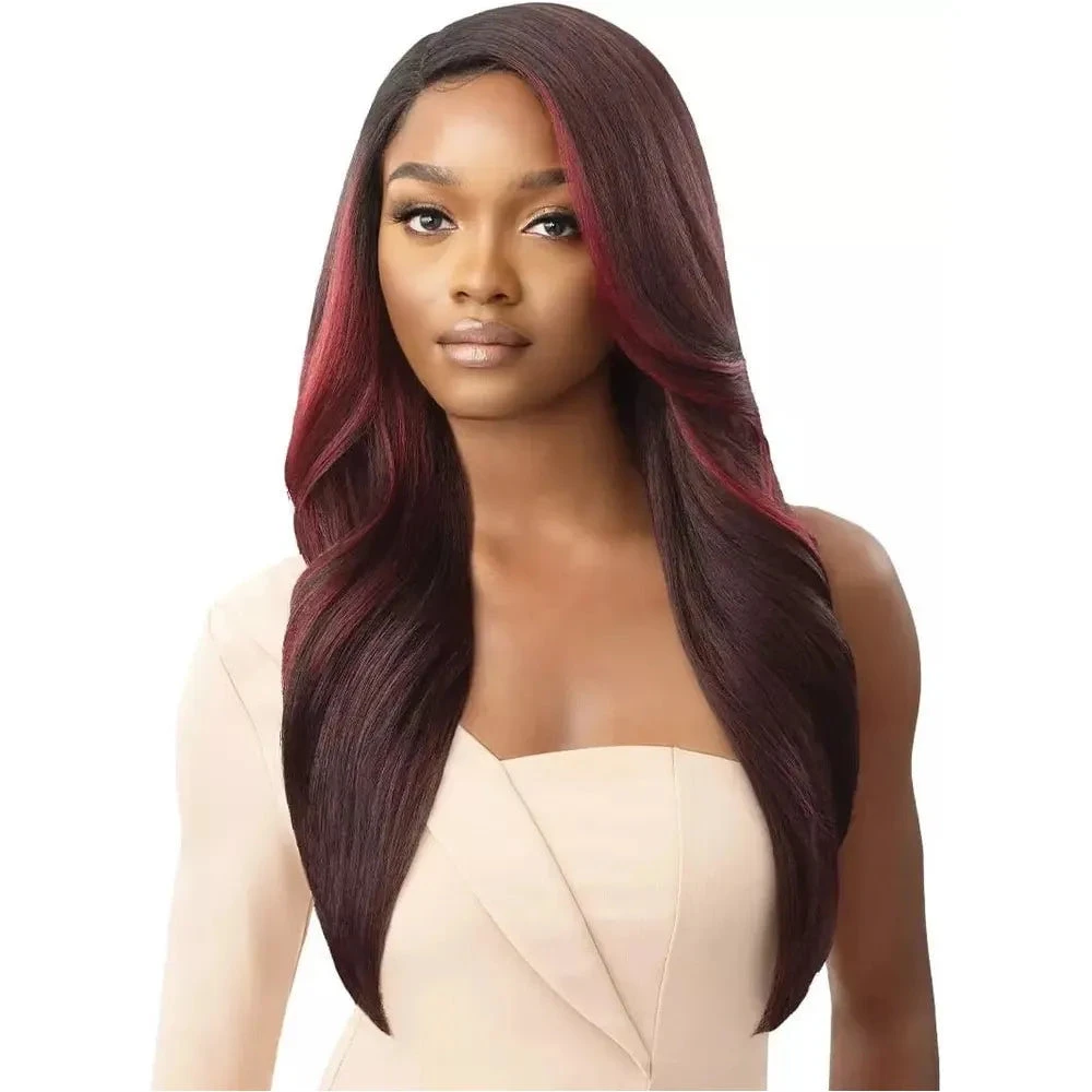 Outre Lace Front Synthetic HD Lace Front Wig - Teyona 4 Outre Lace Front Synthetic HD Lace Front Wig - Teyona - Image 2