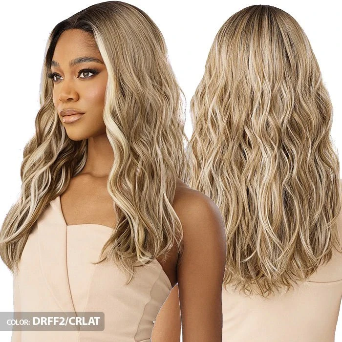 Outre Synthetic HD Lace Lace Front Wig - Melanie 22” 3 Outre Synthetic HD Lace Lace Front Wig - Melanie 22”