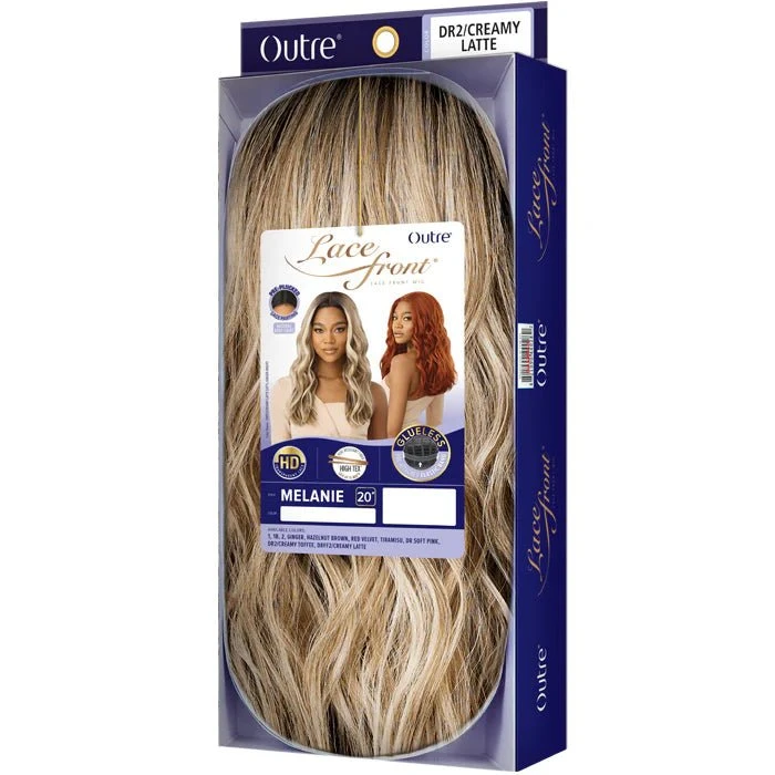 Outre Synthetic HD Lace Lace Front Wig - Melanie 22” 6 Outre Synthetic HD Lace Lace Front Wig - Melanie 22” - Image 4
