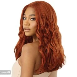 Outre Synthetic HD Lace Lace Front Wig - Melanie 22” 11 Outre Synthetic HD Lace Lace Front Wig - Melanie 22” -Beauty Exchanges outre lace front synthetic hd lace wig melanie sleek layers soft texture hd part 22 796804
