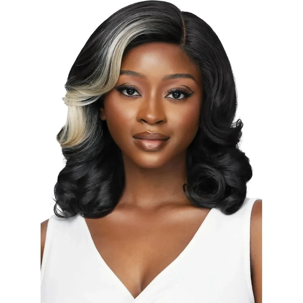 Outre Lace Front Synthetic Lace Front Wig - Bess 3 Outre Lace Front Synthetic Lace Front Wig - Bess