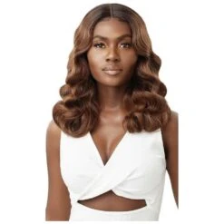 Outre Lace Front Synthetic Swiss HD Lace Front Wig - Carmella