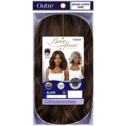 Outre Synthetic Lace Front Wig - Alair 18” -Beauty Exchanges outre lace front synthetic wig alair natural layers stylish everyday wear 18 709586
