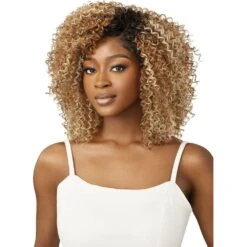 Outre Lace Front Sythetic Lace Front Wig - Nessa -Beauty Exchanges outre lace front sythetic lace front wig nessa 934737
