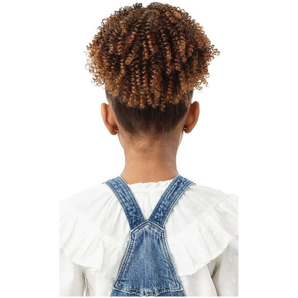 Outre Lil Looks Synthetic Drawstring Ponytail - Springy Coils 8" 4 Outre Lil Looks Synthetic Drawstring Ponytail - Springy Coils 8" - Image 2