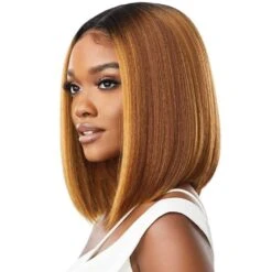 Outre Melted Hairline Lace Front Wig - Isabella -Beauty Exchanges outre melted hairline lace front wig isabella sleek layers natural melt 20 849702