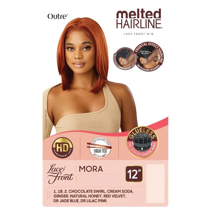 Outre Melted Hairline Synthetic Lace Front Wig - Mora 22” 5 Outre Melted Hairline Synthetic Lace Front Wig - Mora 22” - Image 3