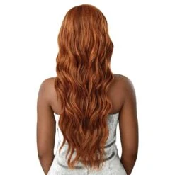 Outre Melted Hairline Lace Front Wig – Swirlista 102 -Beauty Exchanges outre melted hairline swirlista lace front wig 102 spiral wave layers natural hd lace melt glamorous everyday curls 851977