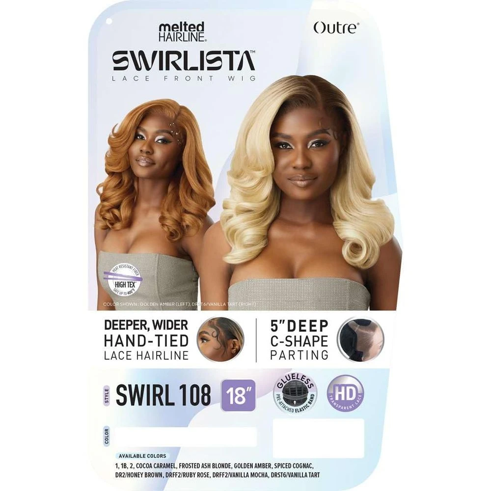 Outre Melted Hairline Lace Front Wig – Swirlista 108 - Image 4