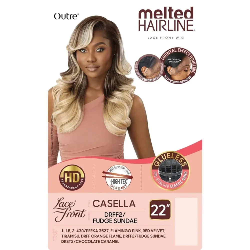 Outre Melted Hairline Synthetic HD Lace Front Wig - Casella 9 Outre Melted Hairline Synthetic HD Lace Front Wig - Casella - Image 7