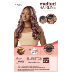 Outre Melted Hairline Synthetic HD Lace Front Wig - Ellington 16 Outre Melted Hairline Synthetic HD Lace Front Wig - Ellington -Beauty Exchanges outre melted hairline synthetic hd lace front wig ellington 176564