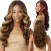 Outre Melted Hairline Synthetic HD Lace Front Wig - Ivara -Beauty Exchanges outre melted hairline synthetic hd lace front wig ivara 411414