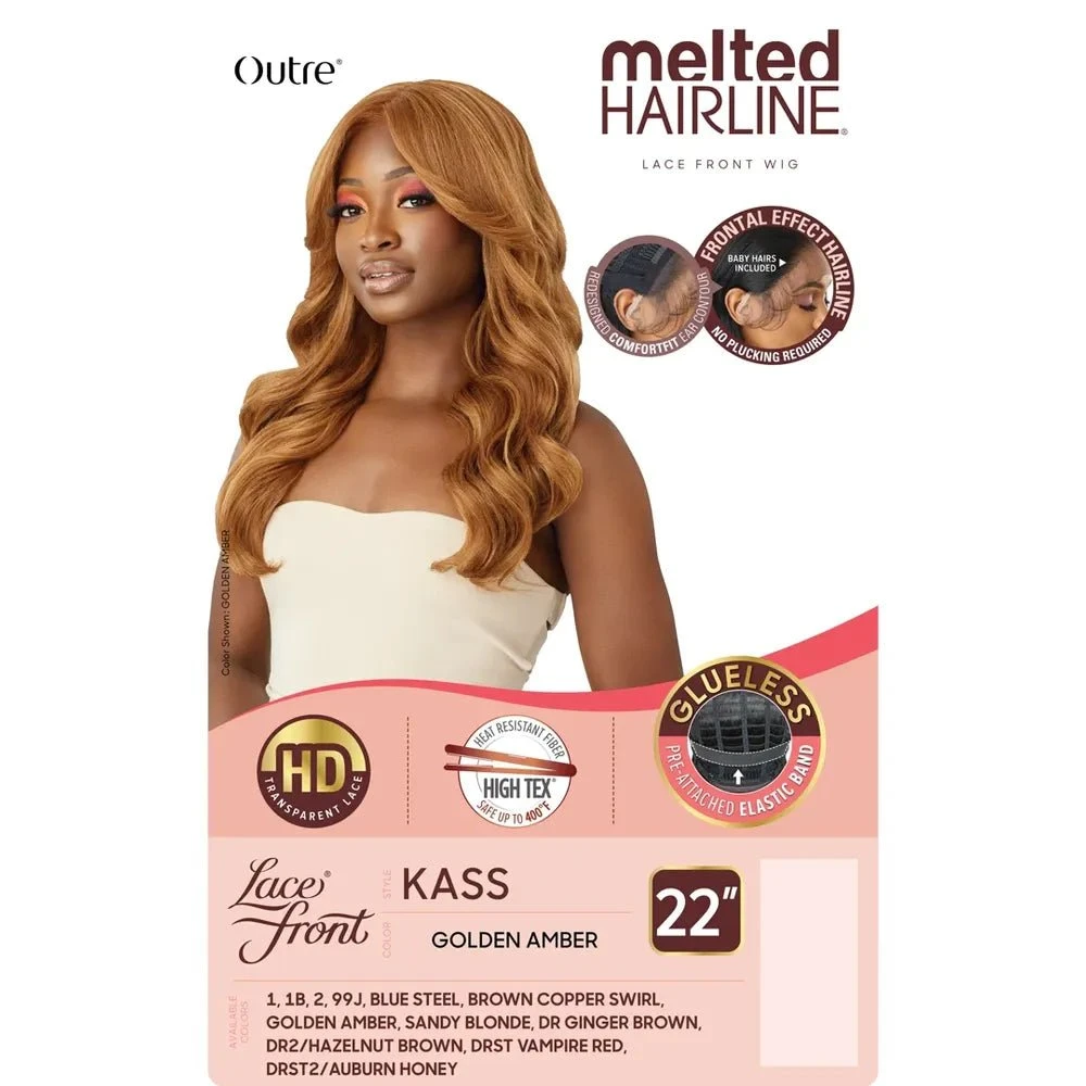 Outre Melted Hairline Synthetic HD Lace Front Wig - Kass 9 Outre Melted Hairline Synthetic HD Lace Front Wig - Kass - Image 7