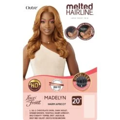 Outre Melted Hairline Synthetic HD Lace Front Wig - Madelyn 16 Outre Melted Hairline Synthetic HD Lace Front Wig - Madelyn -Beauty Exchanges outre melted hairline synthetic hd lace front wig madelyn 191159