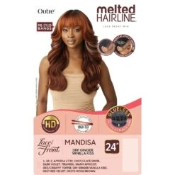 Outre Melted Hairline Synthetic HD Lace Front Wig - Mandisa 15 Outre Melted Hairline Synthetic HD Lace Front Wig - Mandisa -Beauty Exchanges outre melted hairline synthetic hd lace front wig mandisa 899176