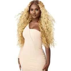 Outre Melted Hairline Synthetic HD Transparent Lace Front Wig - Rafaella -Beauty Exchanges outre melted hairline synthetic hd transparent lace front wig rafaella 341247
