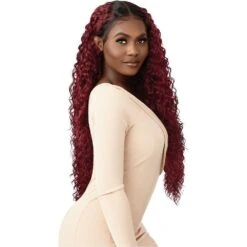 Outre Melted Hairline Synthetic HD Transparent Lace Front Wig - Rafaella -Beauty Exchanges outre melted hairline synthetic hd transparent lace front wig rafaella 467208