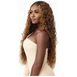 Outre Melted Hairline Synthetic HD Transparent Lace Front Wig - Rafaella -Beauty Exchanges outre melted hairline synthetic hd transparent lace front wig rafaella 737500