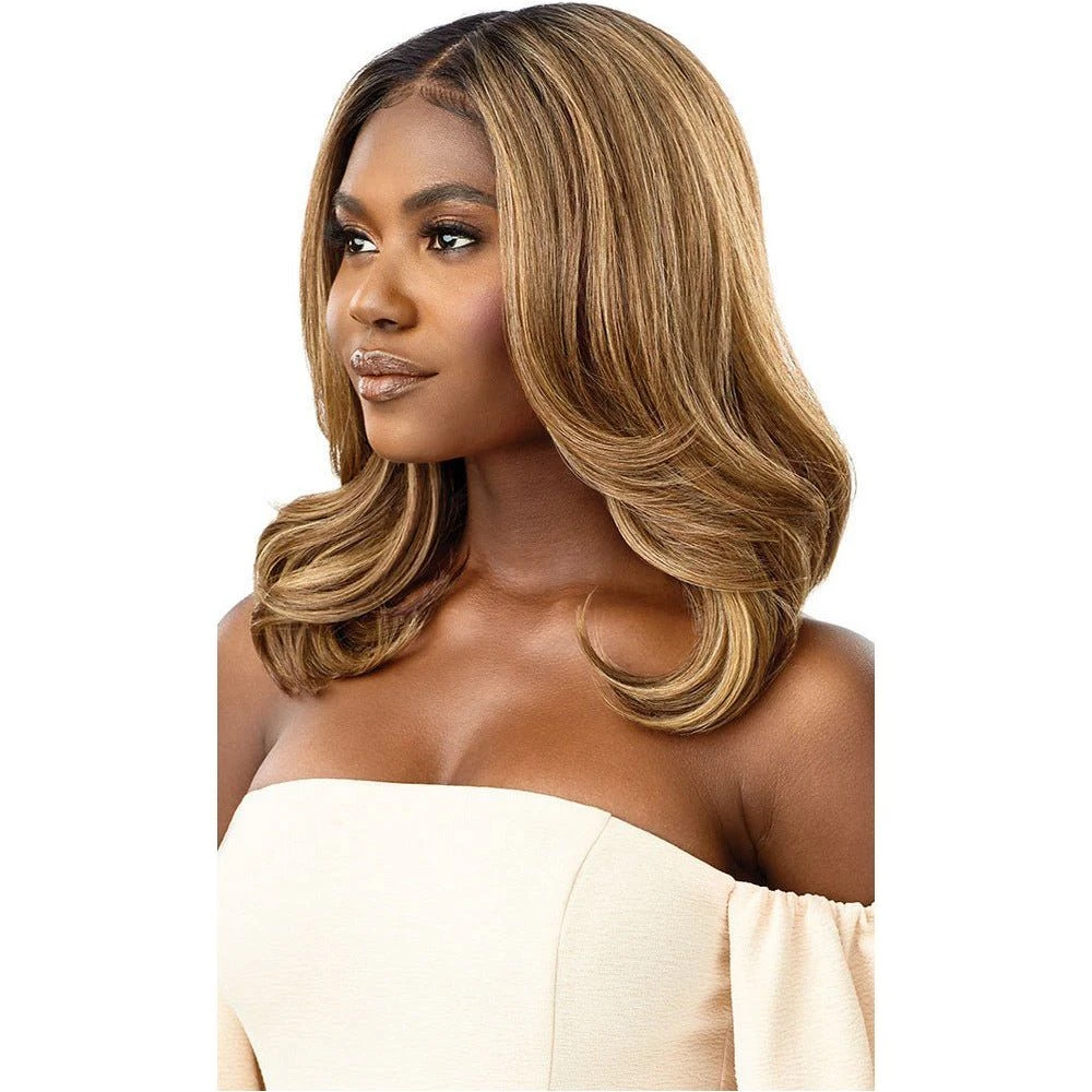 Outre Melted Hairline Synthetic Lace Front Wig - Jenni 6 Outre Melted Hairline Synthetic Lace Front Wig - Jenni - Image 4