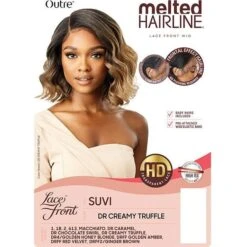 Outre Melted Hairline Synthetic Lace Front Wig - Suvi 13 Outre Melted Hairline Synthetic Lace Front Wig - Suvi -Beauty Exchanges outre melted hairline synthetic lace front wig suvi 494901