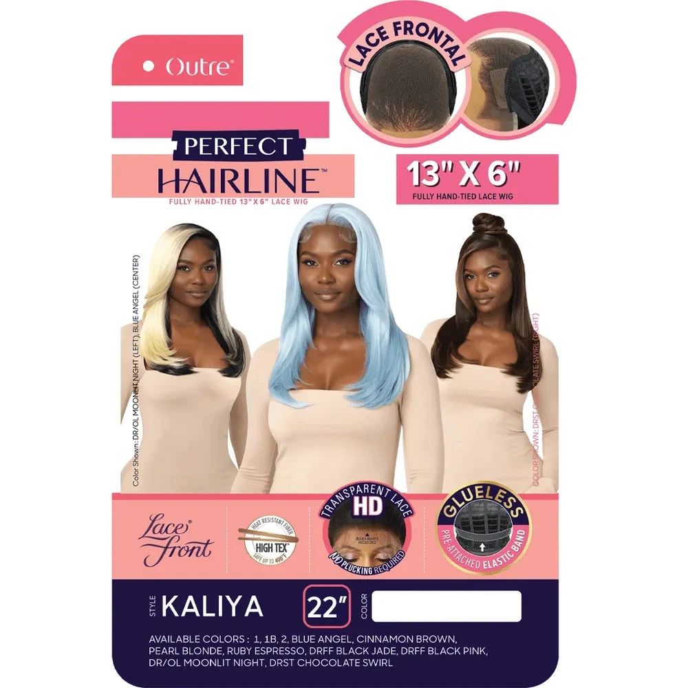 Outre Perfect Hair Line 13x6 Synthetic Lace Front Wig - Kaliya 8 Outre Perfect Hair Line 13x6 Synthetic Lace Front Wig - Kaliya - Image 6