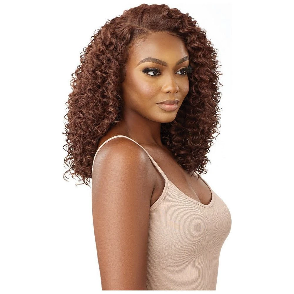 Outre Perfect Hairline 13x4 HD Synthetic Lace Front Wig - Dominica 16" 5 Outre Perfect Hairline 13x4 HD Synthetic Lace Front Wig - Dominica 16" - Image 3